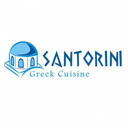 Santorini Greek Cuisine Restaurant logo.